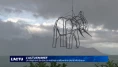 Un éléphant de douze mètres sillonne le ciel