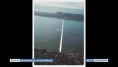 Le pont flottant du Slow-Up était un poisson d'avril
