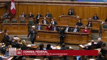 Réélection d&#039;Alain Berset