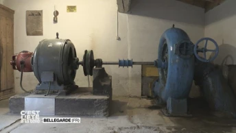 Une usine électrique de 1913.