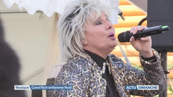 Carol Rich enflamme Noël