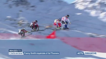 Fanny Smith impériale à Val Thorens