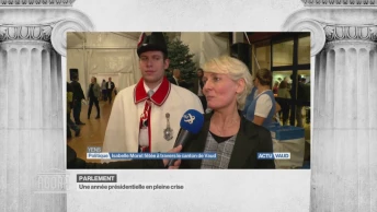 Isabelle Moret: une année présidentielle en pleine crise