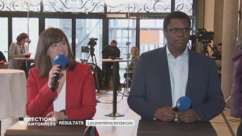 Elections cantonales FR, 2ème tour - Résultats 1ère partie