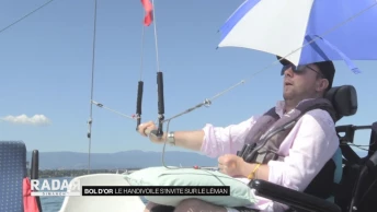 Bol d&#039;Or, le handivoile s&#039;invite sur le lac