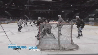 Mode Play-off: veille de match entre Gottéron et Berne