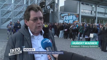 Hockey: une soirée capitale pour les Dragons
