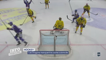 Fribourg-Gottéron manque encore le coche