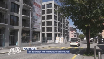 Pas davantage immobilier pour les communes
