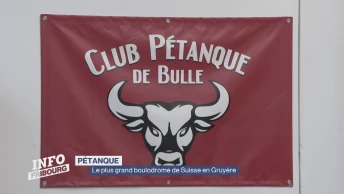 Le plus grand boulodrome de Suisse en Gruyère
