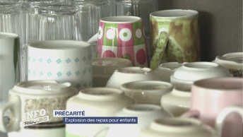 Précarité: explosion des repas pour enfants