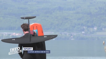 Le foil, entre ciel et eau