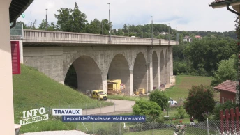Le pont de Pérolles se refait une santé