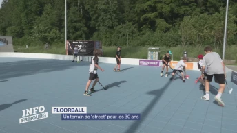 Du Street Floorball pour les 30 ans du UHC Gruyère