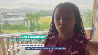 Leila Wandeler avec la Suisse pour l&#039;Euro