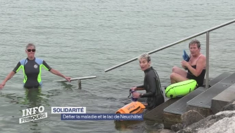 Défier la maladie et le lac de Neuchâtel