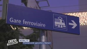 Prochain arrêt : gare d'Avry-Matran !