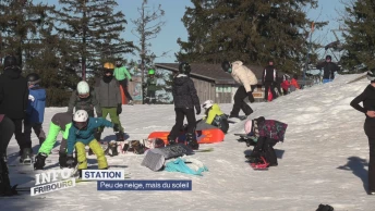Peu de neige mais du soleil pour les stations de ski