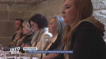 Dittli dépossédée du Département des finances