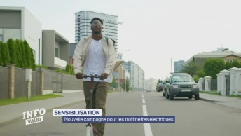 Nouvelle campagne pour les trottinettes électriques