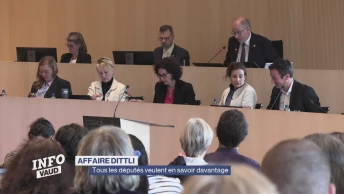 Affaire Dittli, tous les députés veulent en savoir davantage