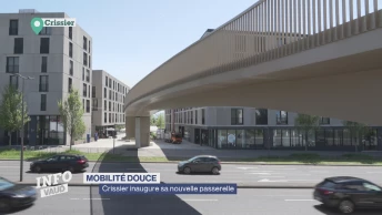 Crissier inaugure sa nouvelle passerelle