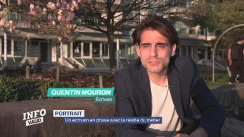 Quentin Mouron et la réalité du métier d&#039;écrivain