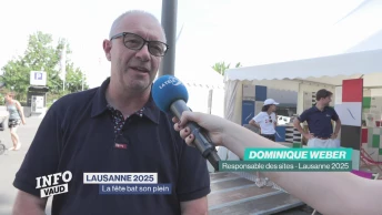 Lausanne 2025: la fête bat son plein