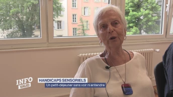 Un petit-déjeuner pour sensibiliser à la surdicécité