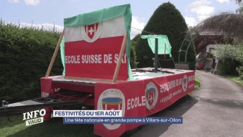 La fête nationale en grande pompe à Villars-sur-Ollon