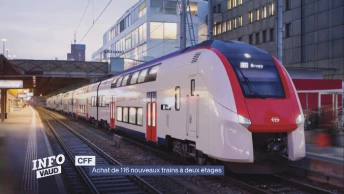 CFF: Achat de 116 nouveaux trains à deux étages