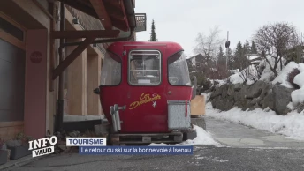 Le retour du ski sur la bonne voie à Isenau