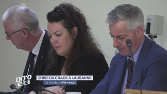 Crise du crack à Lausanne: La municipalité réagit