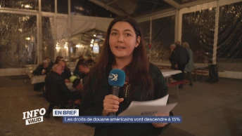 Les droits de douane américains passent de 39 à 15%