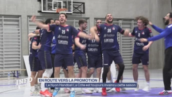 Le Nyon Handball La Côte est toujours invaincu cette saison