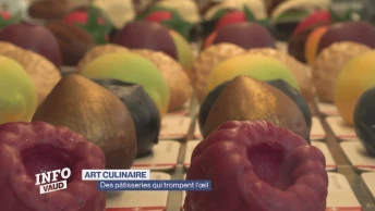 Des pâtisseries qui trompent l’œil