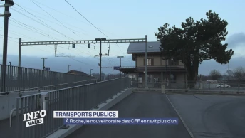 Le nouvel horaire des CFF en ravit plus d'un