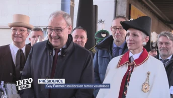 Guy Parmelin célébré en terres vaudoises