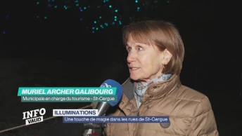 Une touche de magie dans les rues de St-Cergue