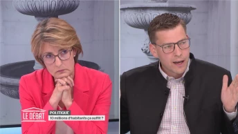 Le Débat : "Pas de Suisse à 10 millions d'habitants"
