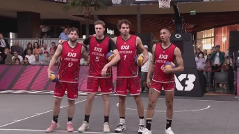 FIBA 3x3 World Tour 2026 Bucarest (Roumanie) - Demi-finales