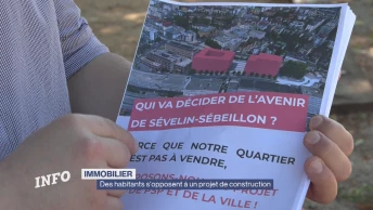 Des habitants s'opposent à un projet immobilier à Lausanne