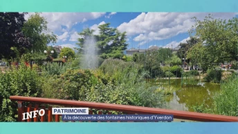 Un parcours pour découvrir les fontaines yverdonnoises
