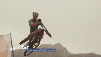 L'élite du VTT suisse s'affronte à Leysin