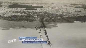 Chevroux, une frontière entre Fribourg et lac