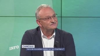 De nouvelles règles sur les chantiers en cas de canicule ?