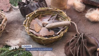 Des vacances à la préhistoire