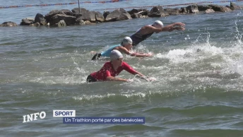 400 bénévoles font vivre le Triathlon de Nyon