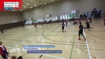 Un fribourgeois est vice champion d'europe de tchoukball