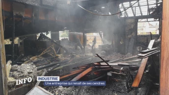 Une entreprise qui renaît de ses cendres